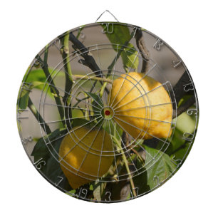 Spanische Zitronengrafiken Dartscheibe