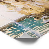 Spanischen Brunnen (1912) von John Singer Sargent Poster (Ecke)