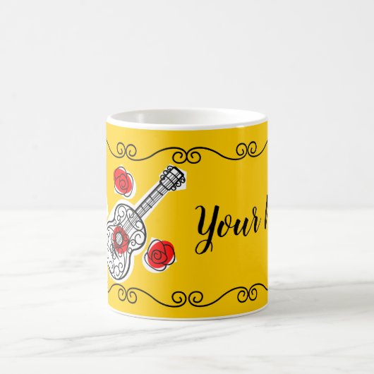 Spanischen Souvenirs Ecken Name Tasse (Mittel)