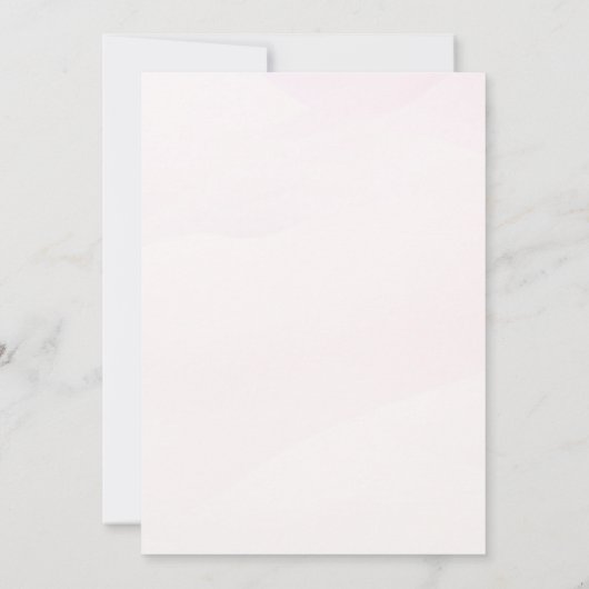 Spanischen Teddy Bären Adventure Gender Reveal Einladung (Rückseite)