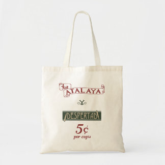 Spanischen Wachturm und Awake 1930's Replica Tasch Tragetasche