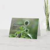 Spanischer Abschluss Karte (Vorderseite)