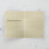 Spanischer Abschluss Karte (Innenseite)