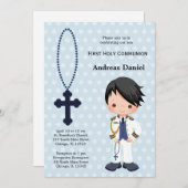 Spanischer Admiral Erster Kommune Einladung (Vorne/Hinten)