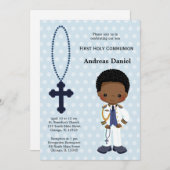 Spanischer Admiral Erster Kommune Einladung (Vorne/Hinten)