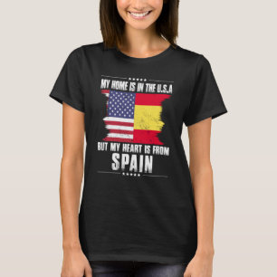 Spanischer amerikanischer Patriot stolz geworden Z T-Shirt
