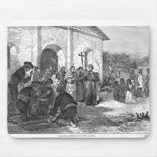 Spanischer Auftrag des Alamos Mousepad (Vorne)