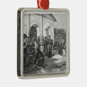 Spanischer Auftrag des Alamos Ornament Aus Metall (Rechts)