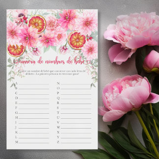 Spanischer Baby Name Race Pink Baby Duschgel