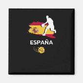 Spanischer Basketball Magnet (Vorne)
