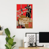 Spanischer Bürgerkrieg Plakat All für den Krieg! Z (Heimbüro)