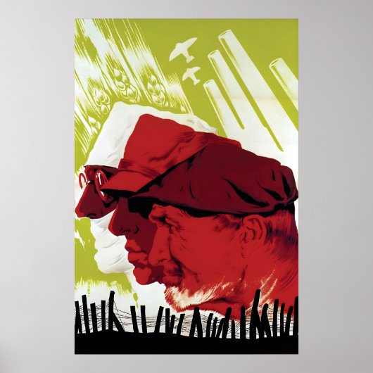 Spanischer Bürgerkrieg Plakat Befreit unsere Gefan (Vorne)