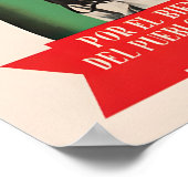 Spanischer Bürgerkrieg Plakat  Die Volksfront (Ecke)