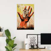 Spanischer Bürgerkrieg Plakat Rote Hand Propaganda (Heimbüro)
