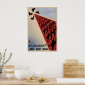 Spanischer Bürgerkrieg Poster Die Volksarmee wird (Küche)