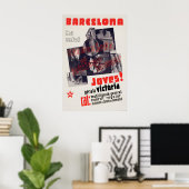 Spanischer Bürgerkrieg Poster Faschismus dringt vo (Heimbüro)