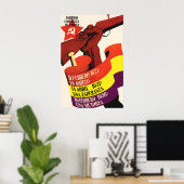 Spanischer Bürgerkrieg Poster Kommunistische Parte (Heimbüro)