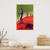 Spanischer Bürgerkrieg Propagandaplakat Baskisch Poster (Küche)