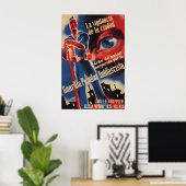 Spanischer Bürgerkrieg Propagandaposter Guardia Poster (Heimbüro)