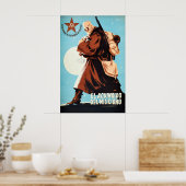 Spanischer Bürgerkrieg Propagandaposter JSU Der Poster (Küche)