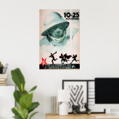 Spanischer Bürgerkrieg Propagandaposter JSU Winter Poster (Heimbüro)