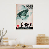Spanischer Bürgerkrieg Propagandaposter JSU Winter Poster (Küche)
