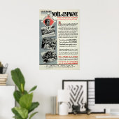 Spanischer Bürgerkrieg Propagandaposter Sozialist Poster (Heimbüro)