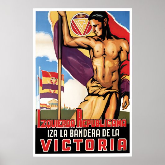 Spanischer Bürgerkrieg Volksfrontplakat Die Poster (Vorne)
