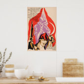 Spanischer Bürgerkriegsplakat Ohne das könnte ich Poster (Küche)