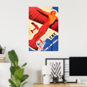 Spanischer Bürgerkriegsposter CNT Ehre unseren Hel Poster (Heimbüro)