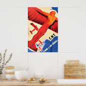 Spanischer Bürgerkriegsposter CNT Ehre unseren Hel Poster (Küche)