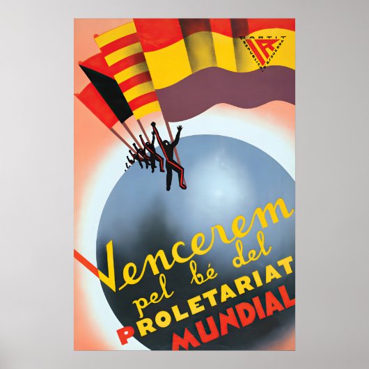 Spanischer Bürgerkriegsposter Wir werden für die S Poster (Vorne)