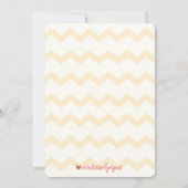 Spanischer Eiskrem Kronrosa und Gold zum Geburtsta Einladung (Rückseite)