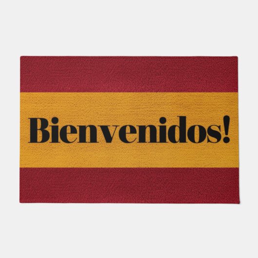 Spanischer Empfang Fußmatte (Vorderseite)