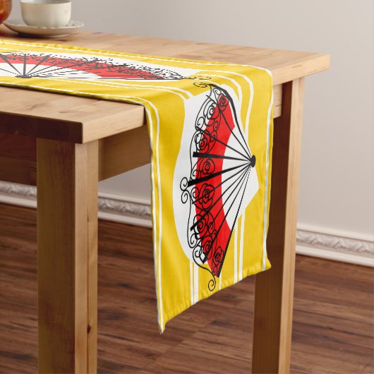 Spanischer Fantabellenläufer 16 x 90 Mittelgroßer Tischläufer (Beispiel)