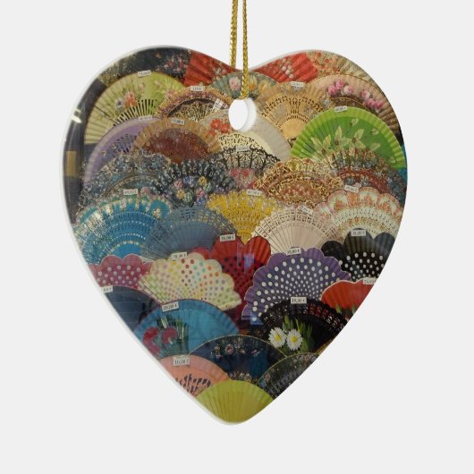 Spanischer Fanverzierung Keramik Ornament (Rechts)