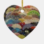 Spanischer Fanverzierung Keramik Ornament (Vorne)