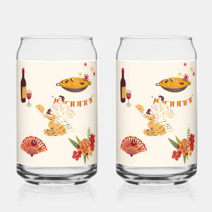 Spanischer Fiesta-Stil Dosenglas