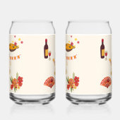 Spanischer Fiesta-Stil Dosenglas (Links)