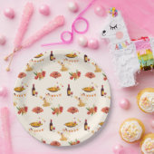 Spanischer Fiesta-Stil Pappteller (Party)