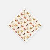 Spanischer Fiesta-Stil Serviette (Ecke)