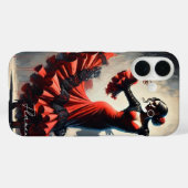 Spanischer Flamenco-Tänzer Case-Mate iPhone Hülle (Rückseite (Horizontal))
