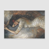 Spanischer Flamingo Dancer Decoupage Seidenpapier (Vorderseite)