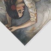 Spanischer Flamingo Dancer Decoupage Seidenpapier (Ausschnitt)