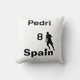 Spanischer Fußball, anpassbar Kissen