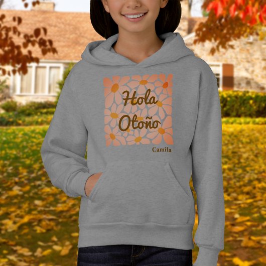 Spanischer Herbstfall - Lebensräume für Kinder Hoodie
