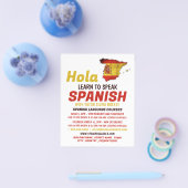 Spanischer Hola, Spanischer Sprachkurs Flyer (Einzeln)