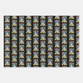 Spanischer Hund Ate Meine Hausaufgaben - Perro Tar Geschenkpapier Set (Vorderseite 2)