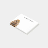 Spanischer Hund Post-it Klebezettel (angewinkelt)