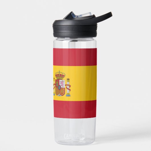Spanischer Individuelle Name für Flaggen und Text Trinkflasche (Links)